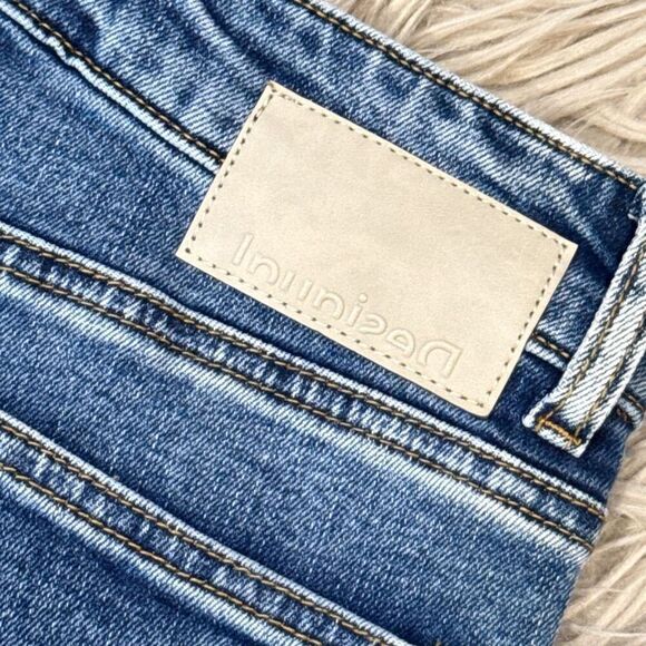 Desigual flower jeans size 36 (us XS) - Picture 6 of 6